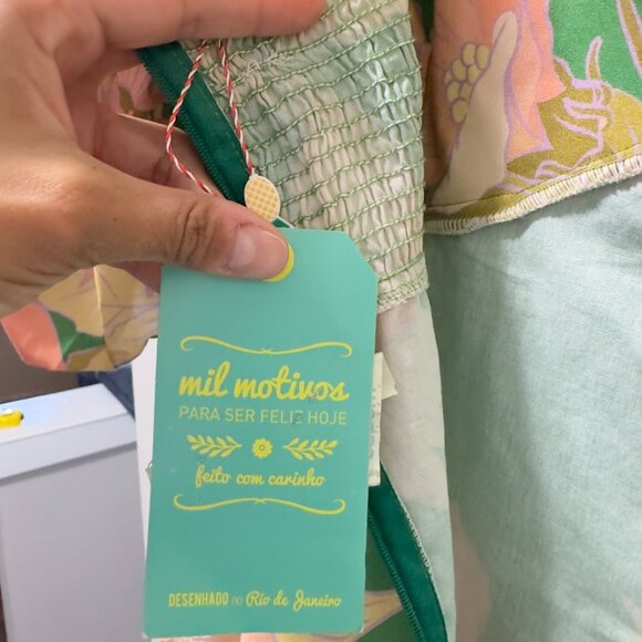 Farm Rio Dress: Vestido Jardim de Inverno NWT - Picture 12 of 14